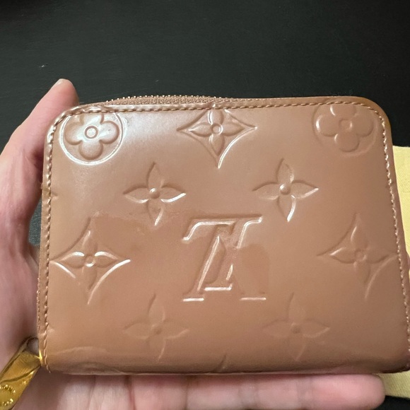 Louis Vuitton Zippy Coin Purse Velvet Rose Vernis leather - Picture 3 of 6